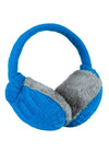 FabSeasons BlueGrey Knitted Winter Outdoor Ear Muffs