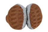 FabSeasons BrownGrey Knitted Winter Outdoor Ear Muffs freeshipping - FABSEASONS