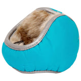 FabSeasons Outdoor Foldable Blue Grey Ear Muffs for Men and Women