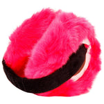 FabSeasons Pink Faux Fur Winter Outdoor Ear Muffs