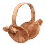 FabSeasons Brown Bunny Winter Outdoor Ear Muffs freeshipping - FABSEASONS