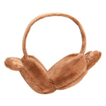 FabSeasons Brown Bunny Winter Outdoor Ear Muffs freeshipping - FABSEASONS