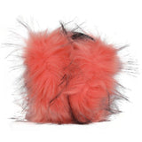 FabSeasons Furry Peach Winter Ear Muffs