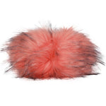 FabSeasons Furry Peach Winter Ear Muffs