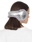 FabSeasons Winter Outdoor HELLO Ear Muffs freeshipping - FABSEASONS