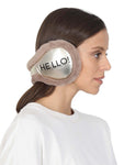 FabSeasons Winter Outdoor HELLO Ear Muffs