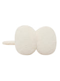 FabSeasons White Winter Ear Muffs for All Ages: Ideal Hair Accessory