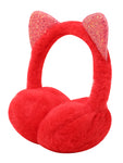 Fabseasons Red Winter Ear Muffs for All Ages : Ideal Hair Accessory