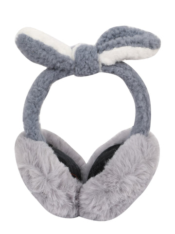 FabSeasons Winter Faux Fur Outdoor Ear Muffs / Warmer for Kids, Girls and Adults, Ideal for winters