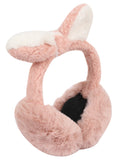FabSeasons Winter Faux Fur Outdoor Ear Muffs / Warmer for Kids, Girls and Adults, Ideal for winters