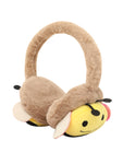 Fabseasons Brown Checkered Winter Ear Muffs for Kids (6+ years) and Adults