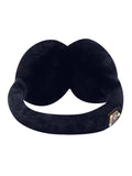 Fabseasons Checkered Blue Winter Ear Muffs for All Ages: Keep Warm Outdoors