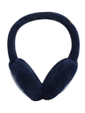 Fabseasons Checkered Blue Winter Ear Muffs for All Ages: Keep Warm Outdoors
