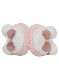 Fabseasons BabyPink Pompom Winter Ear Muffs for Kids and Adults: Keep Warm Outdoors