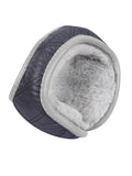 Fabseasons Foldable Winter Ear Muffs for Men & Women: Portable with Reflective Strip