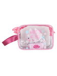 FabSeasons Pink Transparent Handy Toiletry, Travel, Makeup Pouch