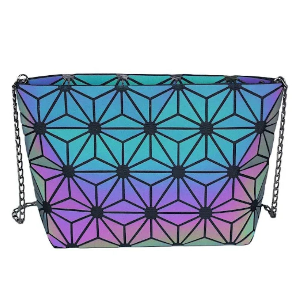 LOVEVOOK GEOMETRIC LUMINOUS BOSTON BAG 