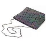 FabSeasons Luminous Geometric design Sling Bag/Pouch Girls and Women