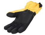 Fabseasons Unisex Yellow Winter ski & snowboard Gloves, Fleece cloth on the inside.