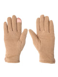 FabSeasons Warm Winter Gloves For Girls & Women, with faux fur inside for cold weather,Touchscreen enabled