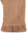 FabSeasons Warm Winter Gloves For Girls & Women, with faux fur inside for cold weather,Touchscreen enabled