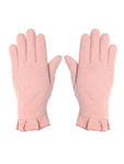 FabSeasons Warm Winter Gloves For Girls & Women, with faux fur inside for cold weather,Touchscreen enabled