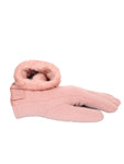 FabSeasons Warm Winter Gloves For Girls & Women, with faux fur inside for cold weather,Touchscreen enabled