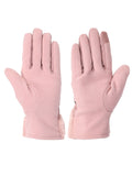 FabSeasons Winter Gloves For Girls & Women, with faux fur on the inner for cold weather, Touchscreen enabled finger