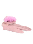 FabSeasons Winter Gloves For Girls & Women, with faux fur on the inner for cold weather, Touchscreen enabled finger