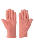 FabSeasons Winter Gloves For Girls & Women, with faux fur on the inner for cold weather, Touchscreen enabled finger