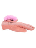 FabSeasons Winter Gloves For Girls & Women, with faux fur on the inner for cold weather, Touchscreen enabled finger