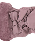 FabSeasons Water-Resistant Touchscreen Purple Winter Gloves for Girls and Women: Fits 10 Years & Above