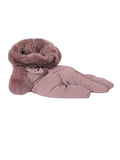 FabSeasons Water-Resistant Touchscreen Purple Winter Gloves for Girls and Women: Fits 10 Years & Above