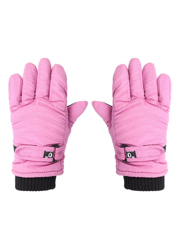 FabSeasons Kids Children Snow Gloves Winter Windproof Ski Gloves for Snowboarding