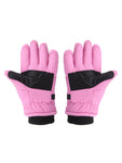 FabSeasons Kids Children Snow Gloves Winter Windproof Ski Gloves for Snowboarding