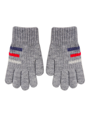 FabSeasons Acrylic Woolen Winter Gloves for Girls & Boys, fits for 5-8 years