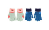 FabSeasons Acrylic Woolen Winter Gloves for Girls & Boys, fits for 5-8 years, Pack of 2