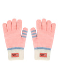 FabSeasons Acrylic warm Woolen Winter weather Double layered Gloves for Boys & Girls, fits for 6-9 years, Pack of 1
