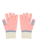 FabSeasons Acrylic warm Woolen Winter weather Double layered Gloves for Boys & Girls, fits for 6-9 years, Pack of 1
