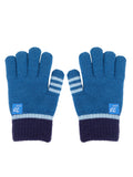 FabSeasons Acrylic warm Woolen Winter weather Double layered Gloves for Boys & Girls, fits for 6-9 years, Pack of 1