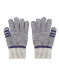 FabSeasons Acrylic warm Woolen Winter weather Double layered Gloves for Boys & Girls, fits for 6-9 years, Pack of 1