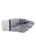 FabSeasons Acrylic warm Woolen Winter weather Double layered Gloves for Boys & Girls, fits for 6-9 years, Pack of 1