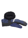 FabSeasons warm Winter Gloves For Men & Women, with Faux Fur thermal lining inside for cold weather