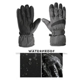 FabSeasons Warm Winter Gloves, Water resistant, Mobile Touch enabled, windproof for hiking, driving, running & outdoors for Men & Women