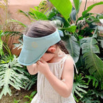 FabSeasons Drew Cotton Visor/Caps for Boys & Girls, Adjustable Size (3-8 Years)