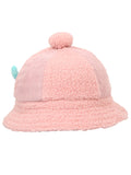 FabSeasons Dino Cotton Bucket Cap/Hat for Kids - Sun Protection with Elastic Strap (1-3 Years)