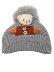 FabSeasons Kids Winter Skull cap for Boys & Girls (3-8 Years), covers entire ears for better protection from Cold