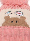 FabSeasons Kids Winter Skull cap for Boys & Girls (3-8 Years), covers entire ears for better protection from Cold