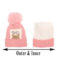 FabSeasons Kids Winter Skull cap for Boys & Girls (3-8 Years), covers entire ears for better protection from Cold