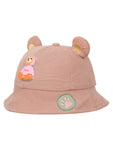 FabSeasons BabyBear Kids Cotton Bucket Cap/Hat for Sun Protection (1-3 Years)